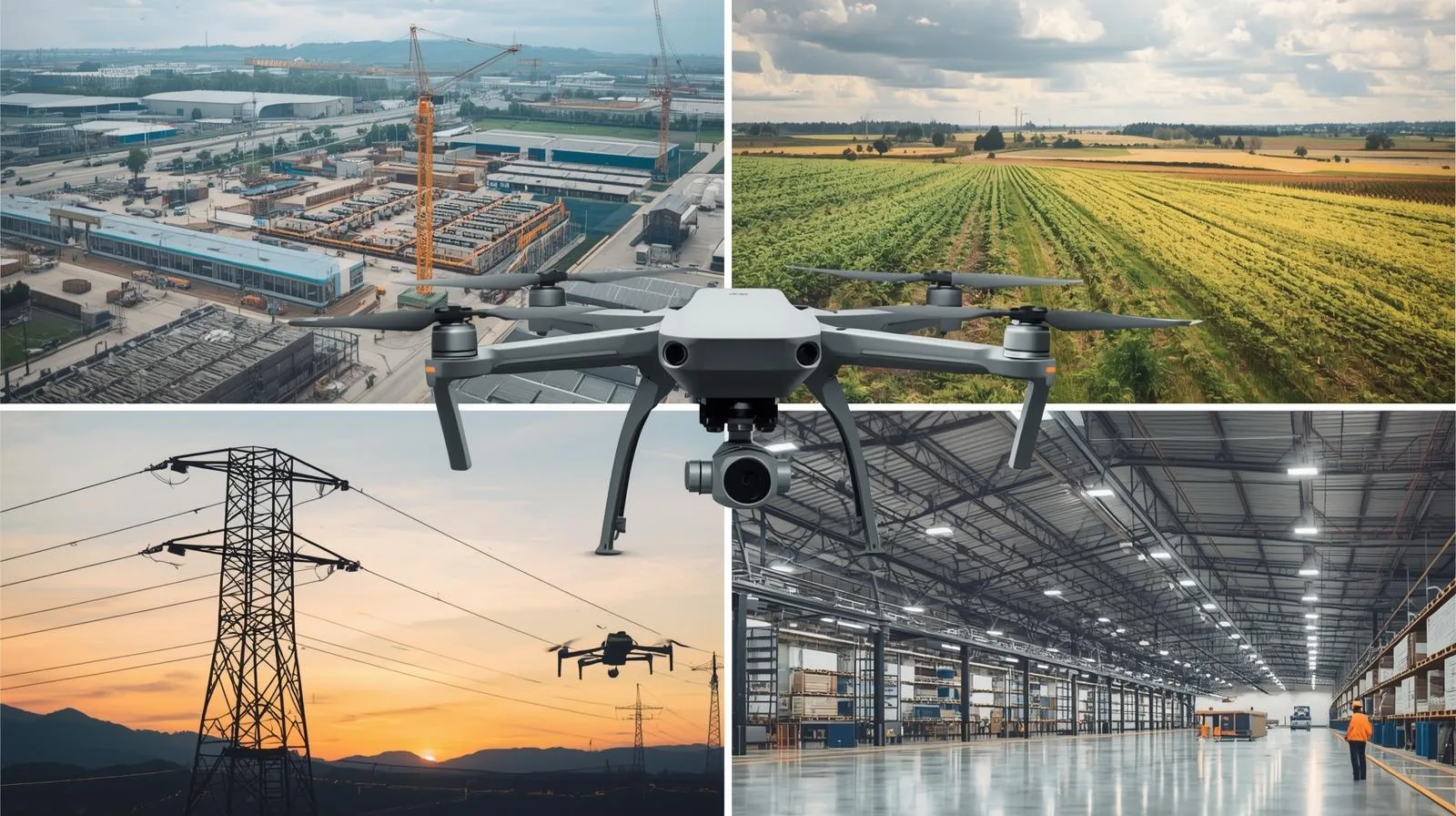 zapotrzebowanie na uslugi dronem w branzach skysnap