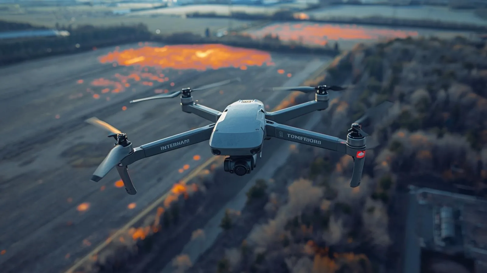 obrazowanie termiczne uav monitoring terenu 2025