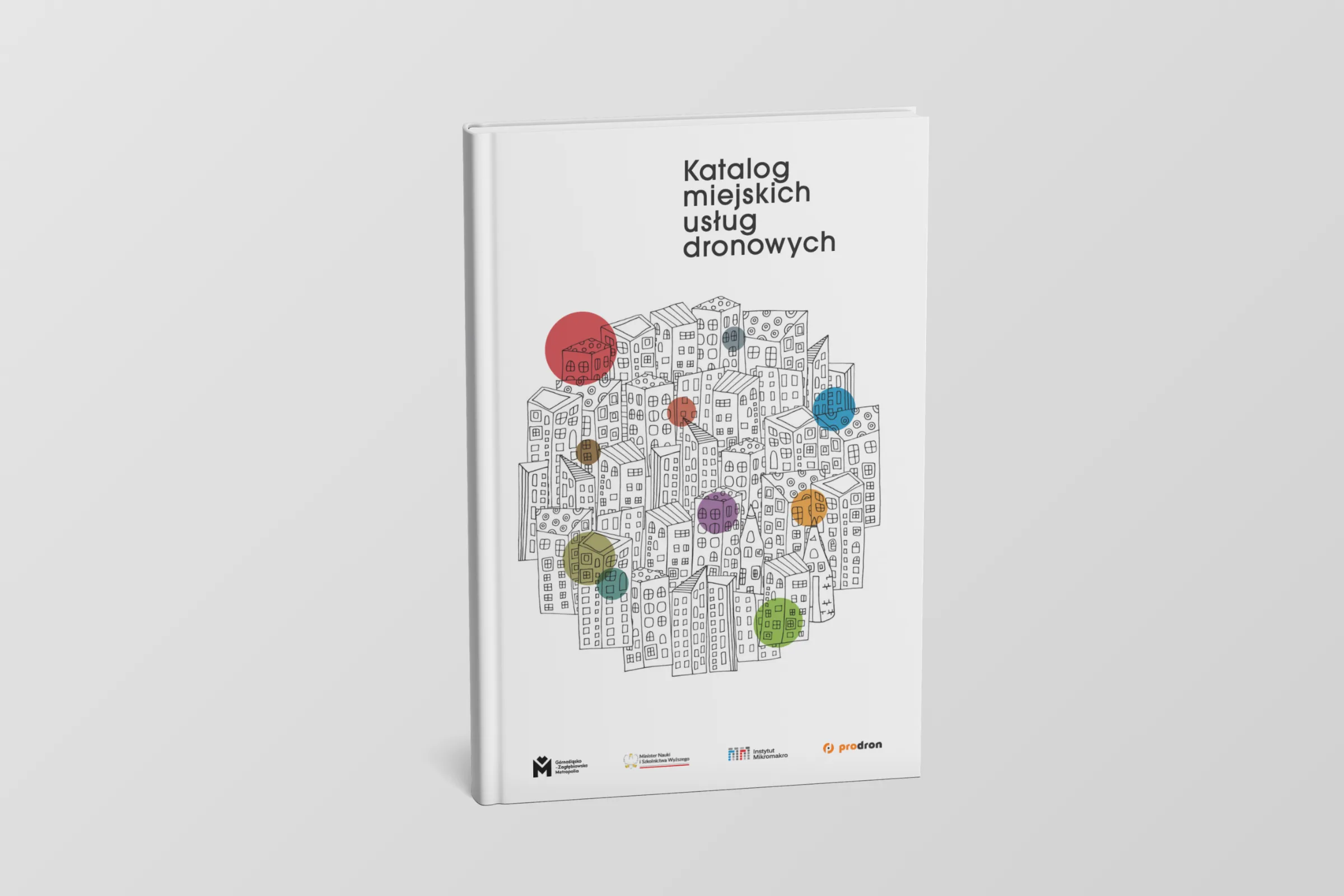 Okładka: Katalog Miejskich Usług dronowych