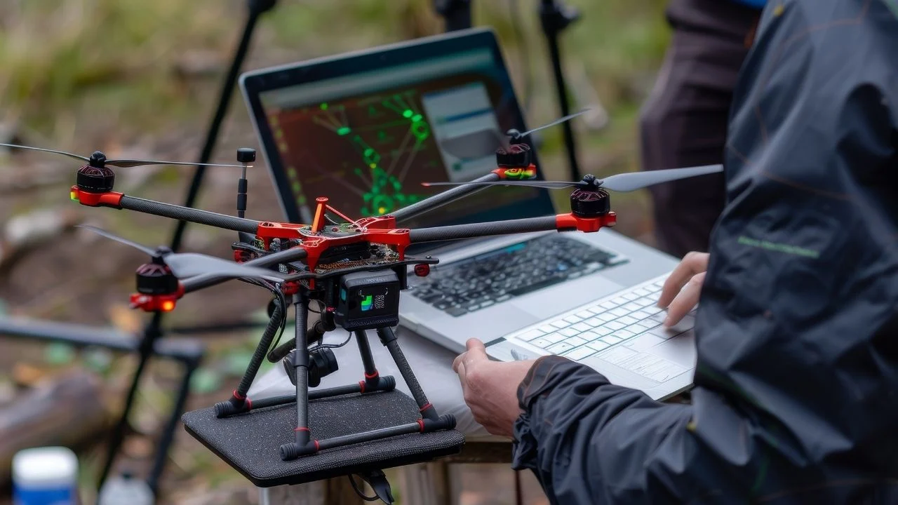 Jak działają pomiary z dronów