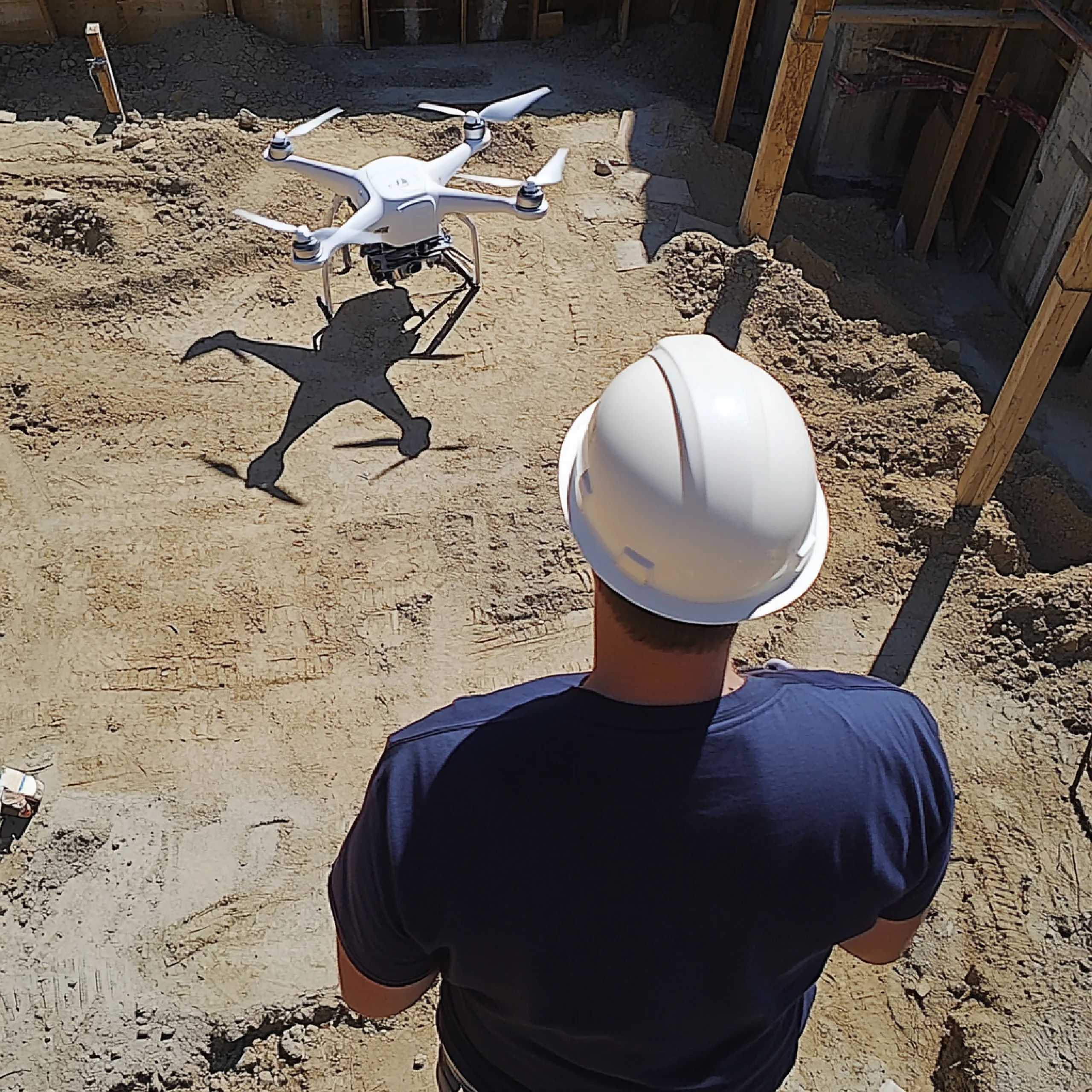 Jak stworzyć cyfrową historię placu budowy na podstawie regularnych nalotów dronem?