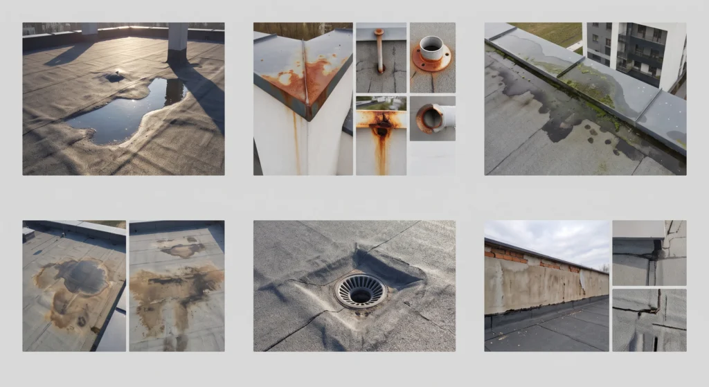 Najczęstsze usterki dachu wykrywane podczas inspekcji dronem SkySnap
